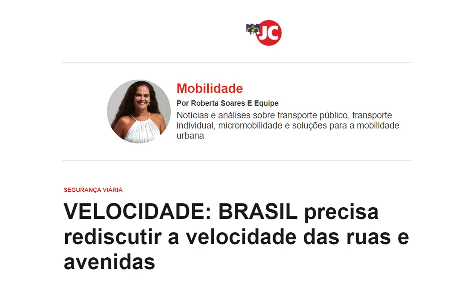VELOCIDADE: BRASIL precisa rediscutir a velocidade das ruas e avenidas